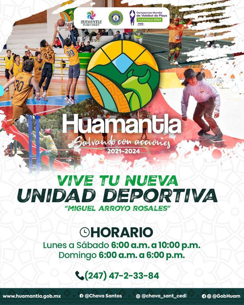 Anuncia Salvador Santos Cedillo reapertura de la Unidad Deportiva 'Miguel Arroyo Rosales'
